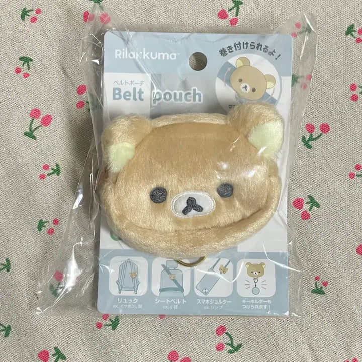 [BUNJANG] Rilakkuma Velco Multi Pouch / 리락쿠마 벨트형 찍찍이 후와후와 멀티 파우치
