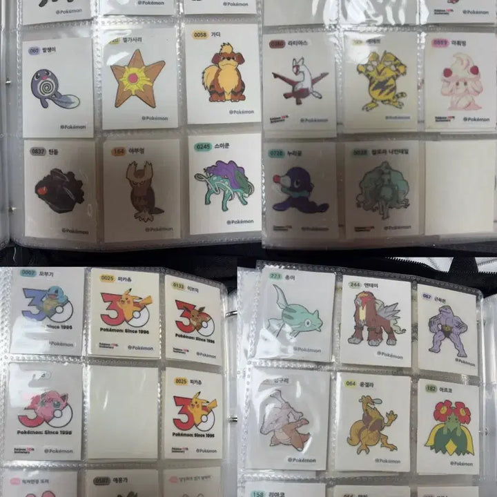 [BUNJANG] Pokemon Sticker Collection / 포켓몬 띠부씰 (종류 많아요)
