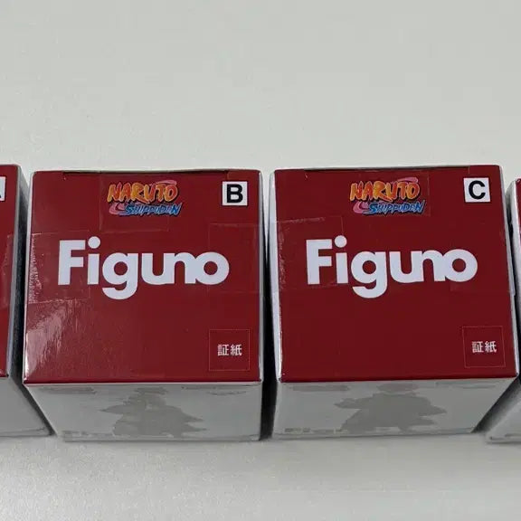 [BUNJANG] Naruto Akatsuki PIGNOM Figure Set (4 Types, Sealed) / (미개봉4종) 나루토 아카츠키 피그노 피규어 세트