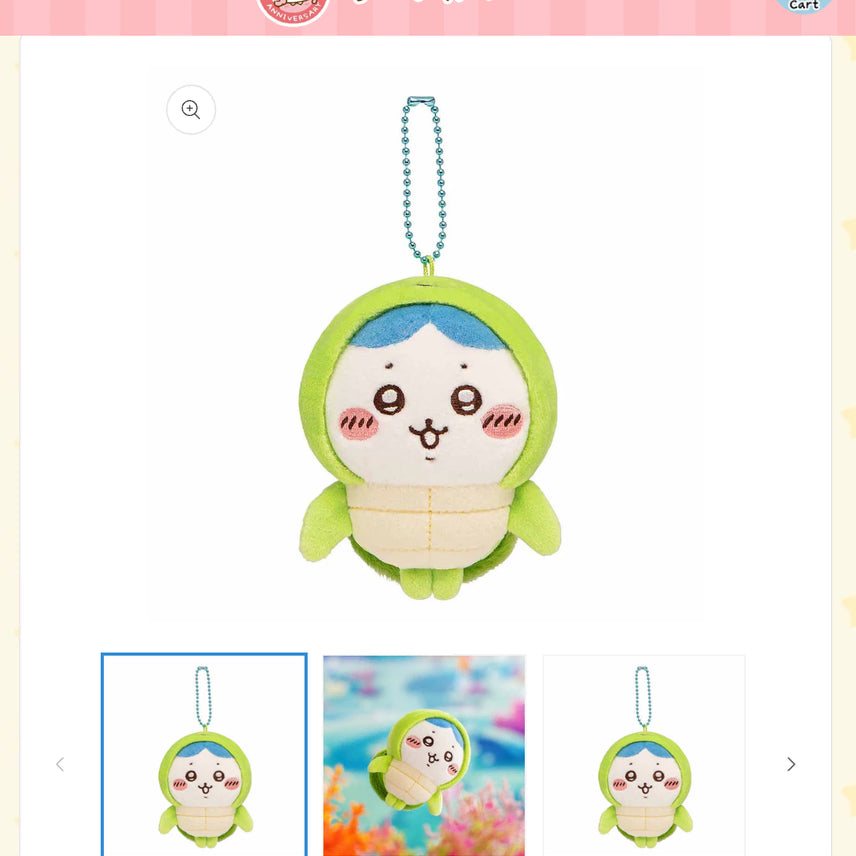 [BUNJANG] Chiikawa Aquarium Turtle Hachiwara - Unsealed / [당일발송/미개봉]치이카와 수족관 거북이 하치와레
