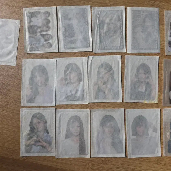 [BUNJANG] Ressenne Transparent Card Bundle Set / 리센느 투명카드 일괄판매