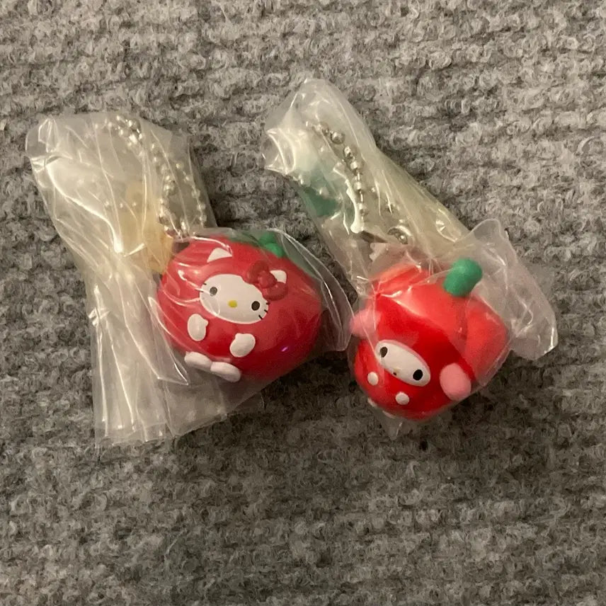 [BUNJANG] Sanrio Vegetable Charm Bundle Set / 산리오 야채 키링 베지터블 비스켓 채소 헬로키티 마이멜로디 일괄