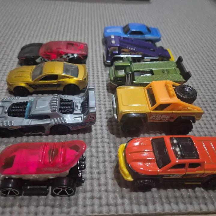 [BUNJANG] Hot Wheels Die-cast Car 9-Piece Set / 핫휠 미니카 9종 세트