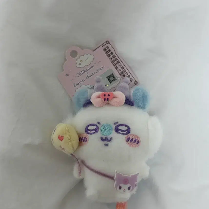 [BUNJANG] Chiikawa Sanrio Momonga Mascot / 치이카와 산리오 쿠로미 모몽가 마스코트 정품