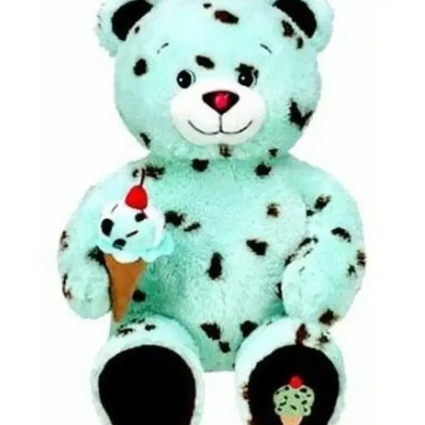 [BUNJANG] Build-A-Bear Baskin Robbins Mint Choco Limited Edition Teddy Bear / 빌드어베어 민트초코 곰인형 한정판 베스킨라빈스 아이스크림 테디베어