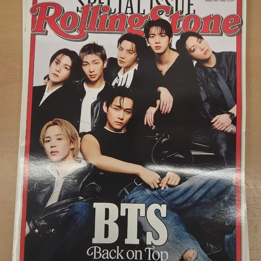 [BUNJANG] Rolling Stone BTS Special Edition Group Magazine / 롤링스톤 BTS 스페셜 에디션 잡지 단체