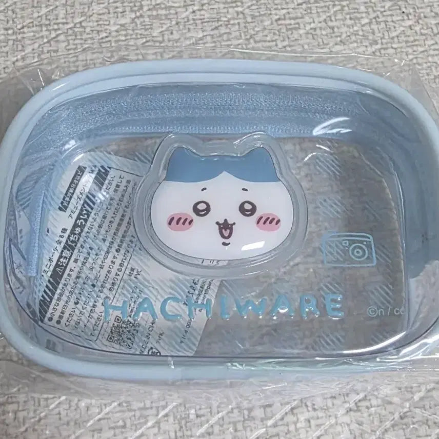 [BUNJANG] Chiikawa Hachiwari Clear Mini Pouch / 치이카와 클리어 미니 파우치 하치와레