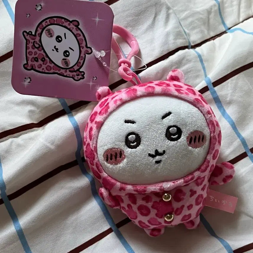 [BUNJANG] Chiikawa Cheehaopi Patterned Plush Doll / 치이카와 호피 인형