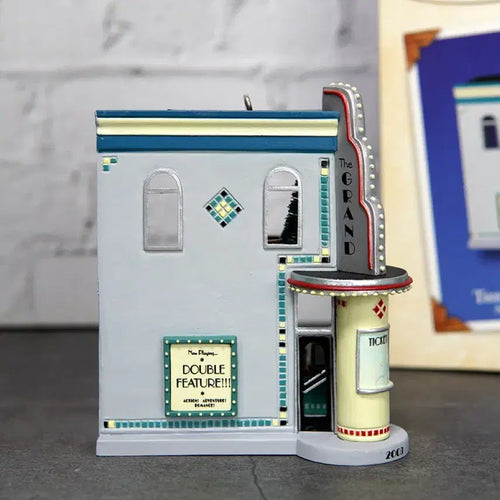 [BUNJANG] Hallmark Miniature House Theater Ornament / 홀마크 미니어처 하우스 극장 오너먼트
