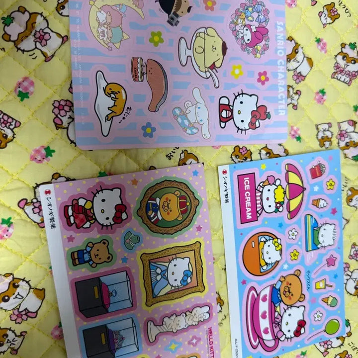 [BUNJANG] Vintage Hello Kitty Stickers / 고전 헬로키티 스티커