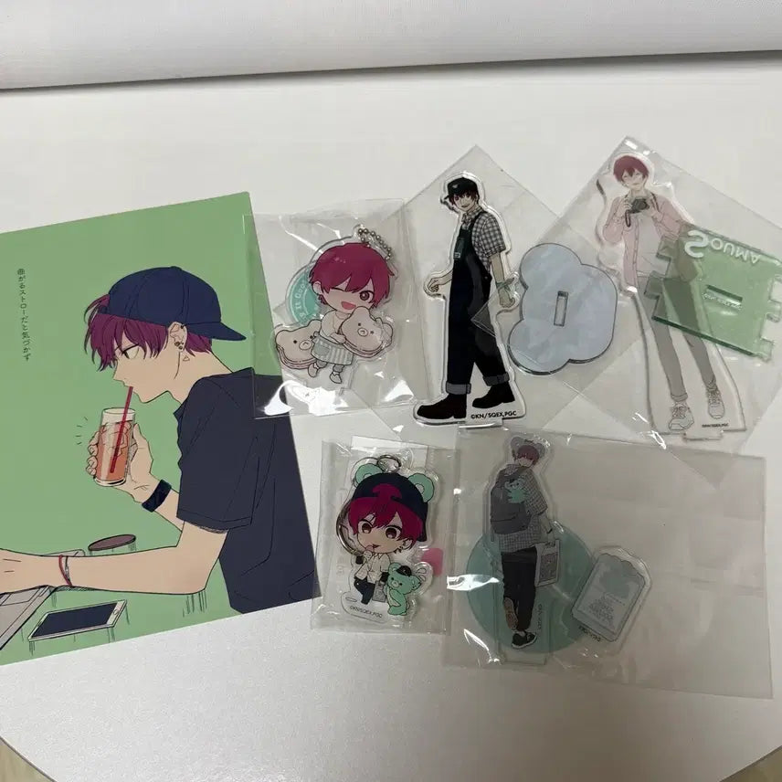 [BUNJANG] ShiKiSoma Acrylic Stand Bundle Set / 쿨하고바보같은남자 시키소마 아크릴 스탠드 일괄