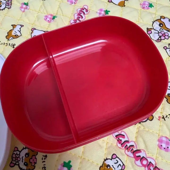 [BUNJANG] Classic Hello Kitty Lunch Box / 고전 키티 도시락