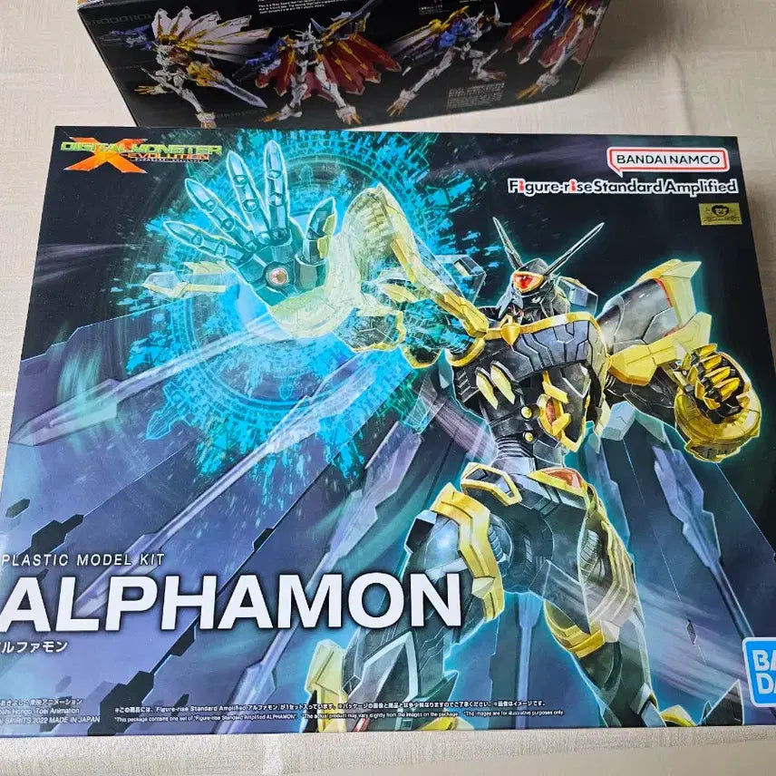 [BUNJANG] Bandai Digimon Figure-rise Model-Kit Alphamon / 반다이 디지몬 피규어 라이즈 프라모델 알파몬