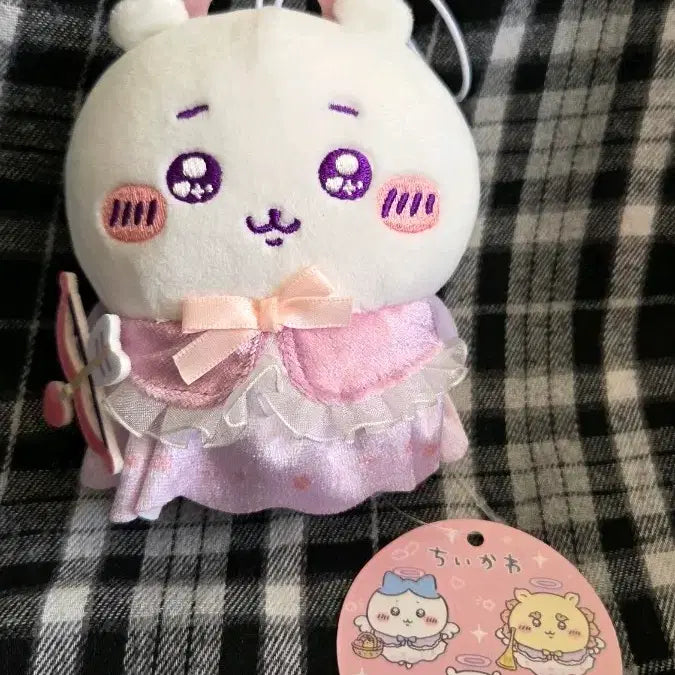 [BUNJANG] FURYU Chiikawa Angel Plush Mascot / 후류 치이카와 천사 누이 마스코트