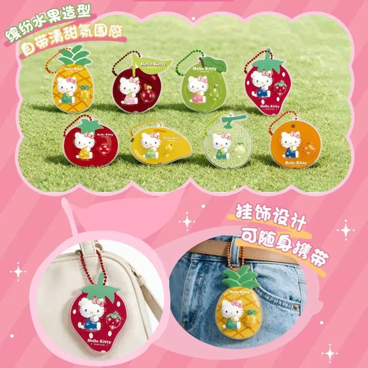 [BUNJANG] TOP TOY Hello Kitty Fruit Figure Keyring (New) / (새상품) 탑토이 헬로키티 과일 피규어 키링