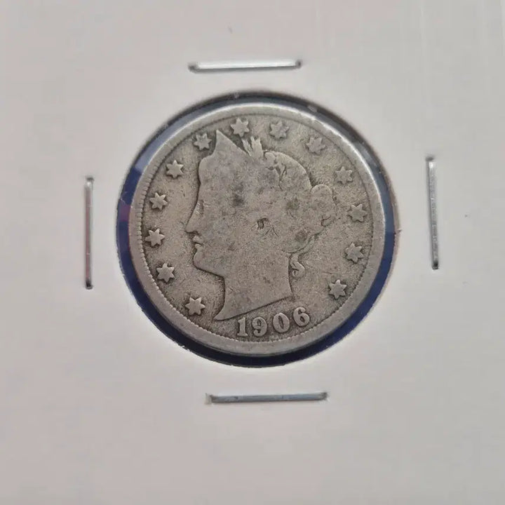[BUNJANG] USA 1906 V Nickel Coin / 미국 1906년 V 니켈 주화