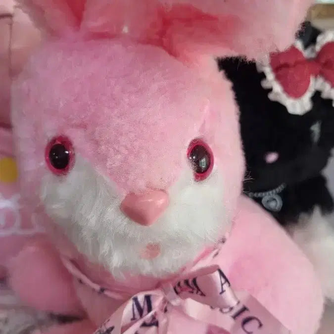 [BUNJANG] Pink Rabbit Plush Doll / 핑크토끼인형