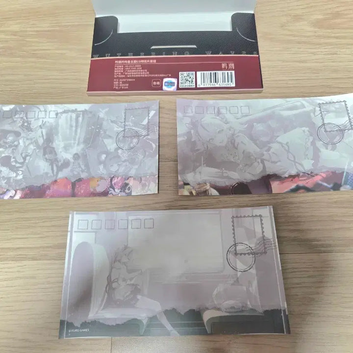 [BUNJANG] Myojo Camellia Postcard Set / 명조 카멜리아 엽서 일괄 판매합니다