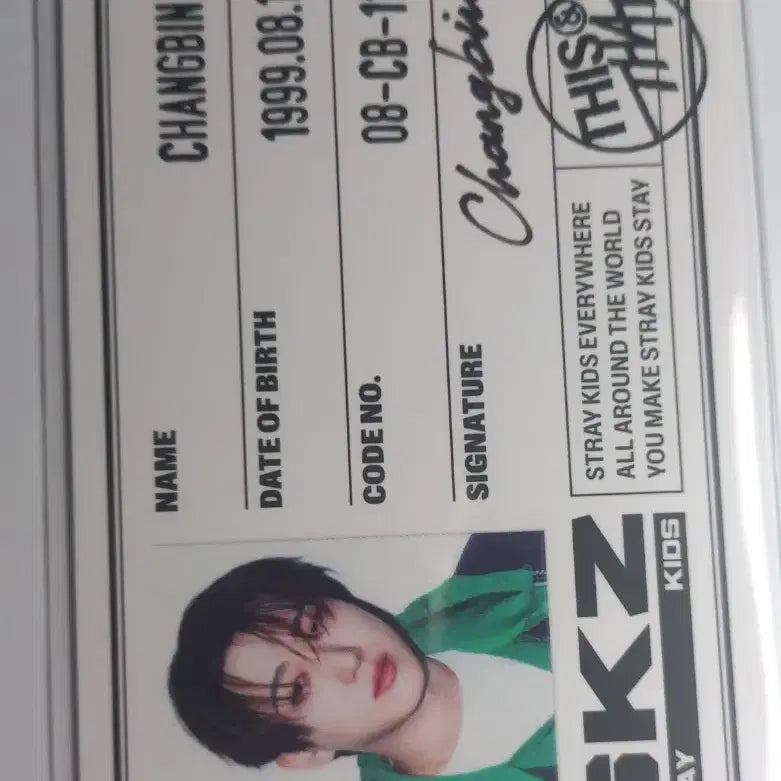 [BUNJANG] Stray Kids Changbin D.SCNT DTH ID Photocard / 스키즈 창빈 디스앤댓 아이디 포카