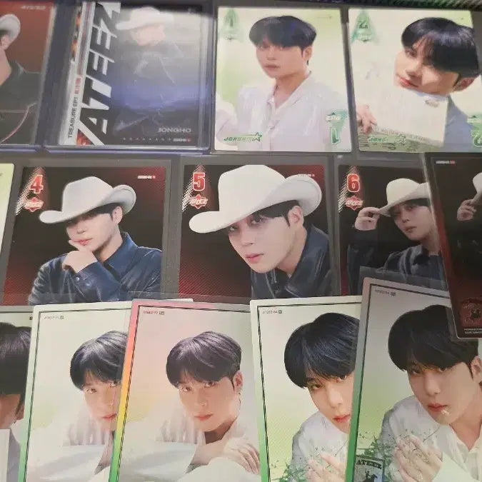 [BUNJANG] Ateez Jongho 17-Piece Set / 테레카 에이티즈 ateez 종호 17종 일괄 팝니다.