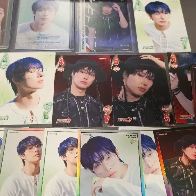[BUNJANG] ATEEZ Mingi 19-Piece Bundle Set / 테레카 에이티즈 ateez 민기 19종 일괄 팝니다.
