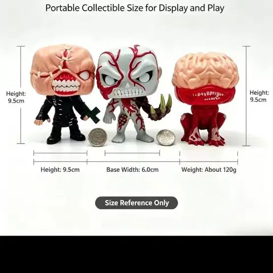 [BUNJANG] Resident Evil Pop-up Figure Set (3 Types) / 레지던트 이블 팝업 피규어 3종