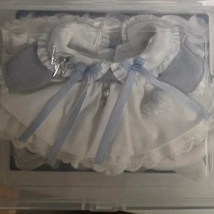 [BUNJANG] WOOAble Plush Yeonhaneul (Sky Blue) Clothes / 우블 10cm 플르슈 연하늘 양도