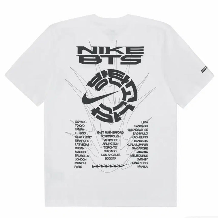 [BUNJANG] Nike x BTS T-Shirt White S / 나이키 x BTS 티셔츠 화이트 S