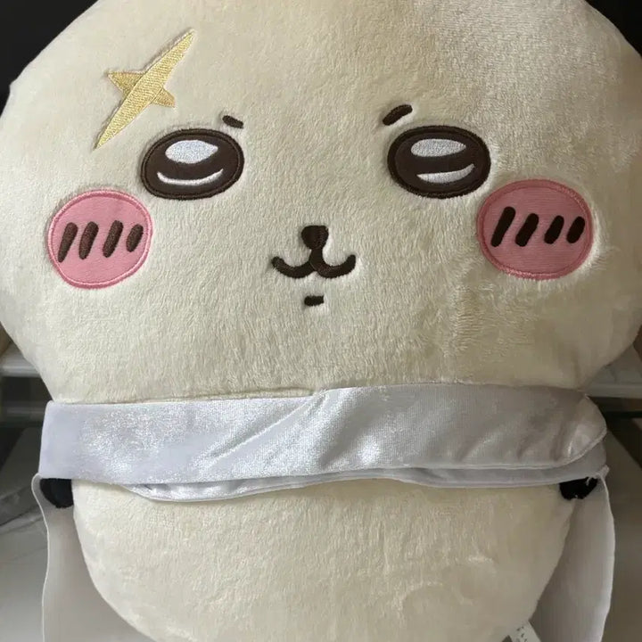[BUNJANG] Chiikawa Racco Big Plush / 치이카와 먼작귀 랏코 빅누이 빅 인형 누이