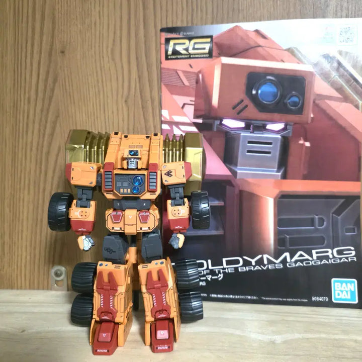 [BUNJANG] RG Gaogaigar Goldimarg Display Model Kit / RG 골디마그 가조립 판매합니다