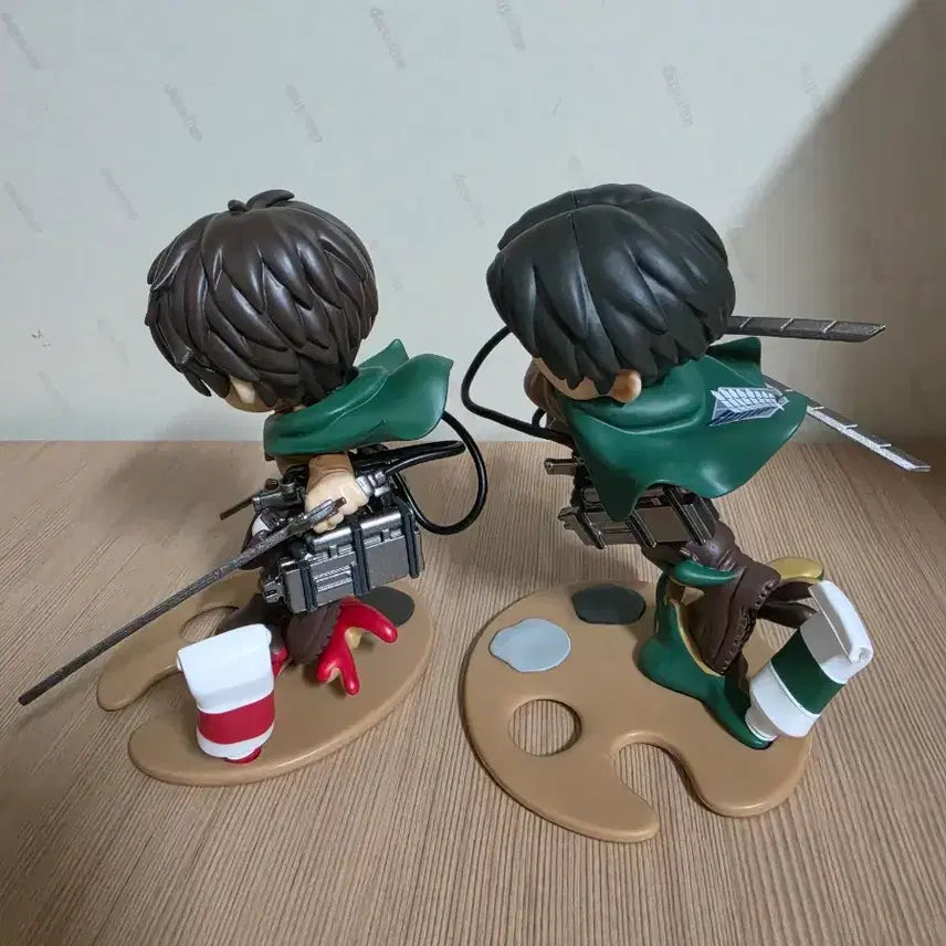 [BUNJANG] Attack on Titan Bushiroad Palette Eren &amp; Levi Limited Edition + Bushiroad Eren &amp; Erwin Set / 진격의거인 부시로드 팔레트 에렌, 리바이 한정판 2종 + 부시로드 에렌, 엘빈 2종 일괄 양도합니다.