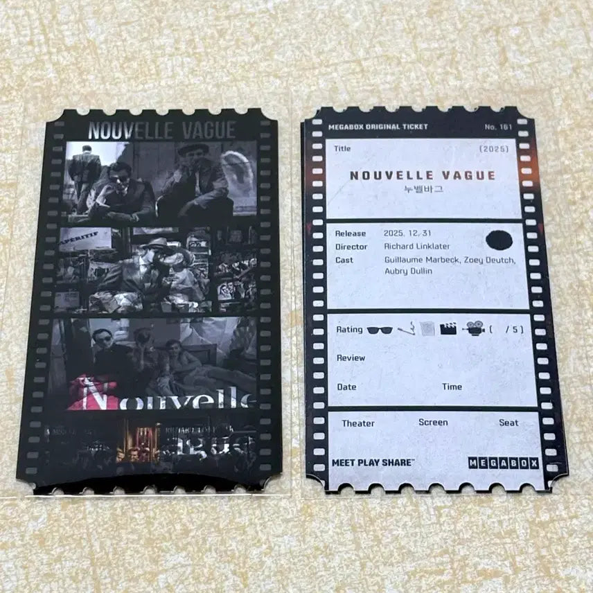 [BUNJANG] Nouvelle Vague Original Ticket / 누벨바그 오리지널 티켓