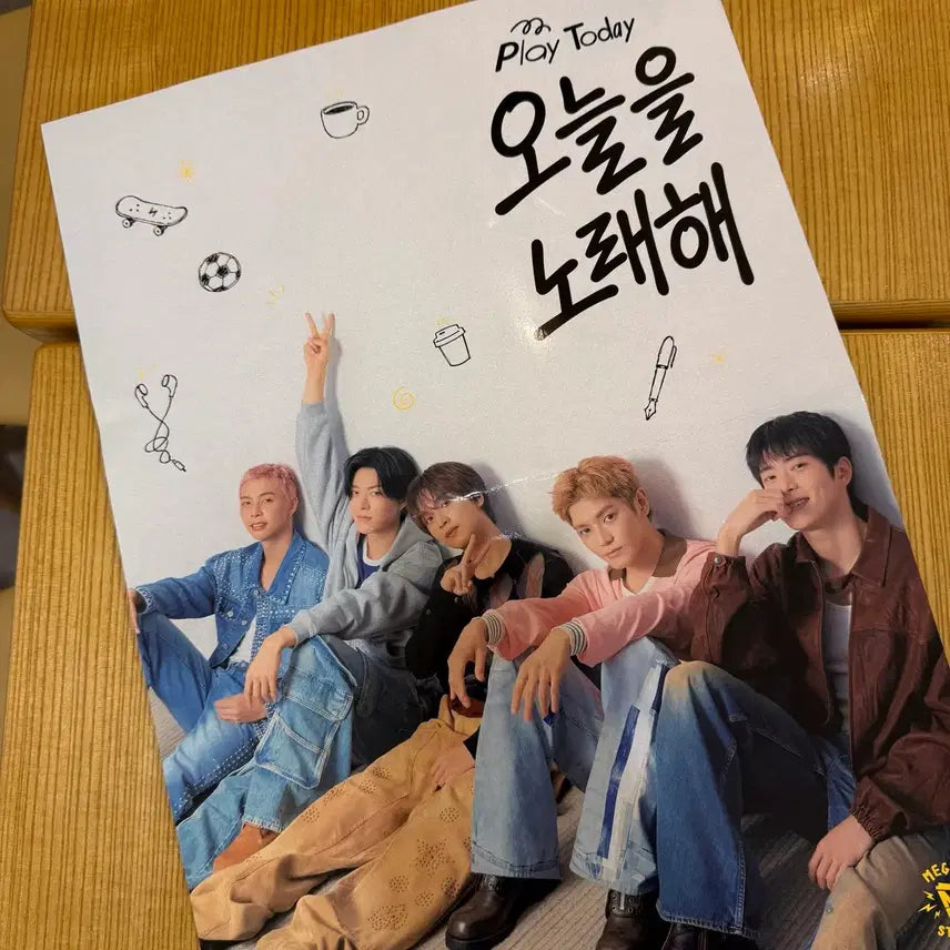 [BUNJANG] NCT 127 Mega Coffee Collaboration Poster / nct127메가커피 포스터 판매합니다/nct127/mega mgc