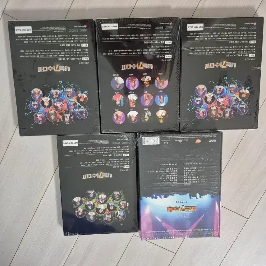 [BUNJANG] I Am a Singer 5-Set CD/DVD Bundle (Sealed) / 미개봉 나는가수다 cd dvd 5종 세트 일괄 배송비포함