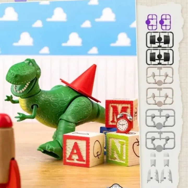 [BUNJANG] Bloxy Toy Story Rex Buildable Figure / 블로키 토이스토리 렉스 조립식 피규어