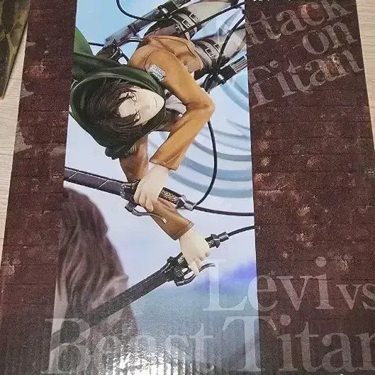 [BUNJANG] Attack on Titan Levi vs Beast Titan Scale Figure (Sealed) / [미개봉] PROOF 진격의 거인 리바이 vs 짐승거인  스케일피규어
