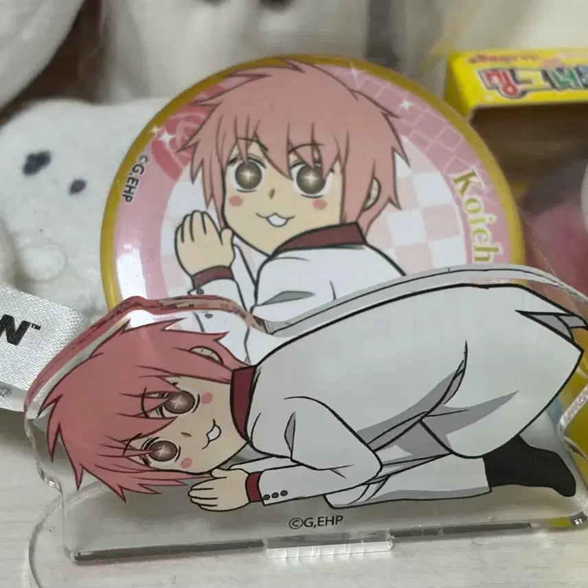 [BUNJANG] Everyday Host Kouichi Hamu Hamu Acrylic Stand &amp; Badge Set / 에브리데이 호스트 에브호스 코이치 하무하무 아크릴+뱃지
