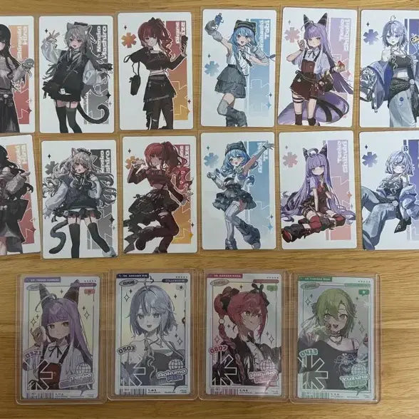 [BUNJANG] Stellive Cheki Normal Set + Cliché Rare Set / 스텔라이브 체키 노말 전종 + 클리셰 레어 4종 일괄 판매합니다