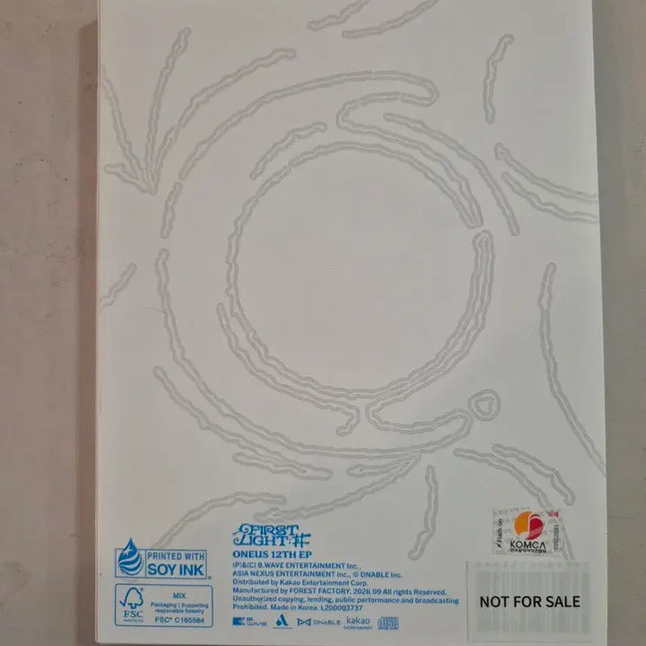 [BUNJANG] ONEUS Signed Album First Light / 원어스 싸인앨범