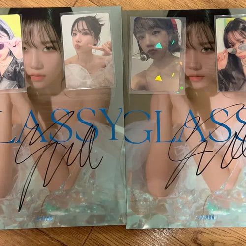 [BUNJANG] IZ*ONE Jo Yuri Glassy Signed Album Photocard / 아이즈원 조유리 글래시 싸인앨범 포카 양도 처분