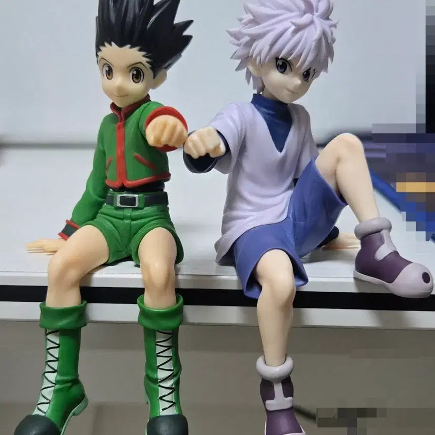 [BUNJANG] Hunter x Hunter Gon &amp; Killua Noodles Stopper Bundle Set / 헌터헌터 곤 키르아 누들스토퍼 일괄 판매해요