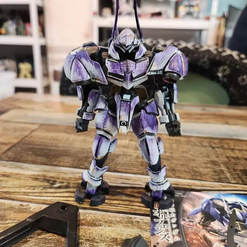[BUNJANG] HG Helmwige Custom Painted Full Body / HG 헬름비게 건담 소체만 커스텀 도색