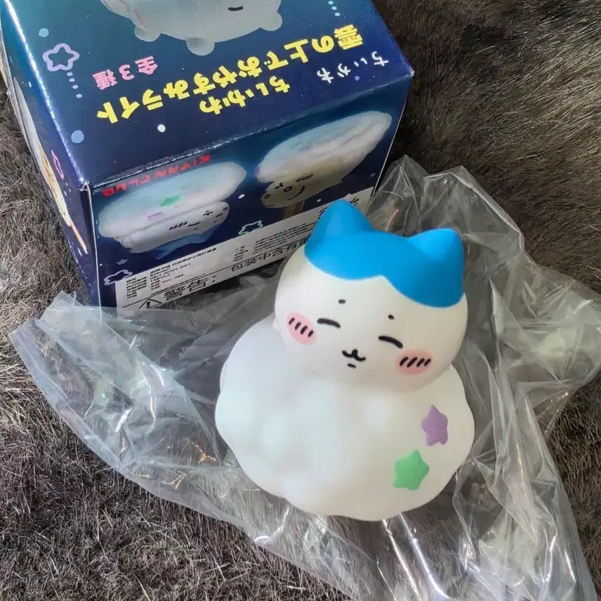 [BUNJANG] Chiikawa Cloud Mood Lamp Hachiwari / 치이카와 구름 무드등 하치와레