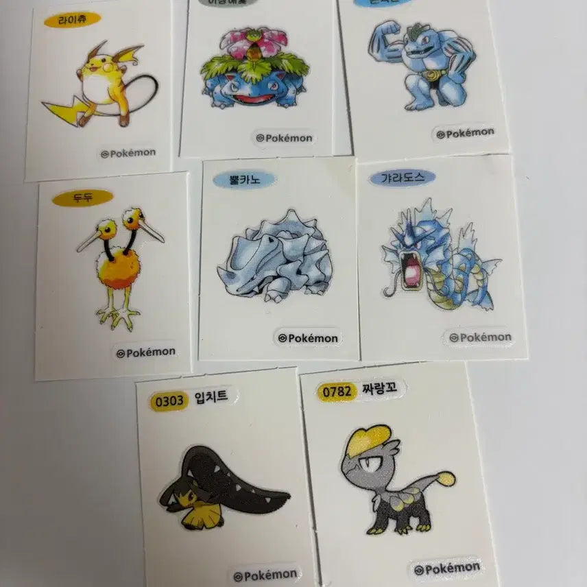 [BUNJANG] Pokemon 30th Anniversary Sticker Bundle / 포켓몬스터 30주년 스티커 띠부띠부씰 일괄 판매