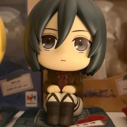 [BUNJANG] Attack on Titan Mikasa Ackerman Lookup Figure with Special Cushion / 진격의 거인 미카사 아커만 룩업 피규어 특전 방석 포함