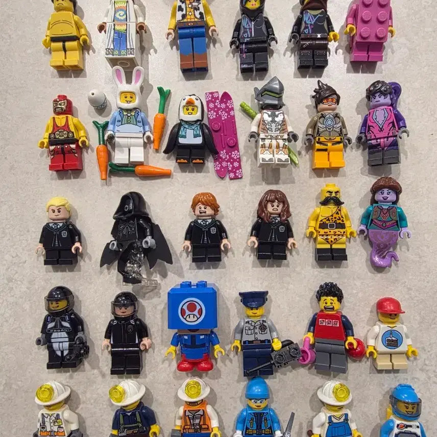 [BUNJANG] Lego Assorted Minifigures Bundle Set / 레고 각종 미니피규어 일괄 판매