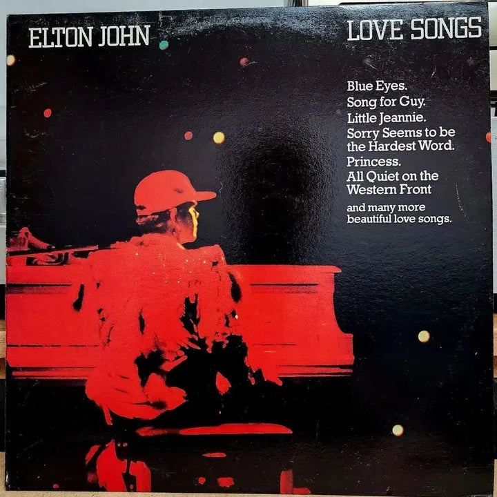 [BUNJANG] Elton John Love Ballads LP / 엘튼 존 러브 발라드 LP