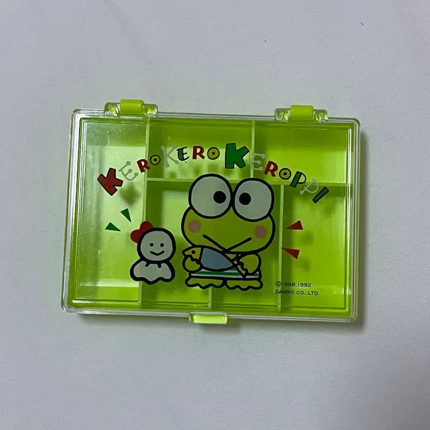 [BUNJANG] 1992 Keroppi Vintage Storage Case / 1992 케로피 케로케로케로피 빈티지 수납 케이스