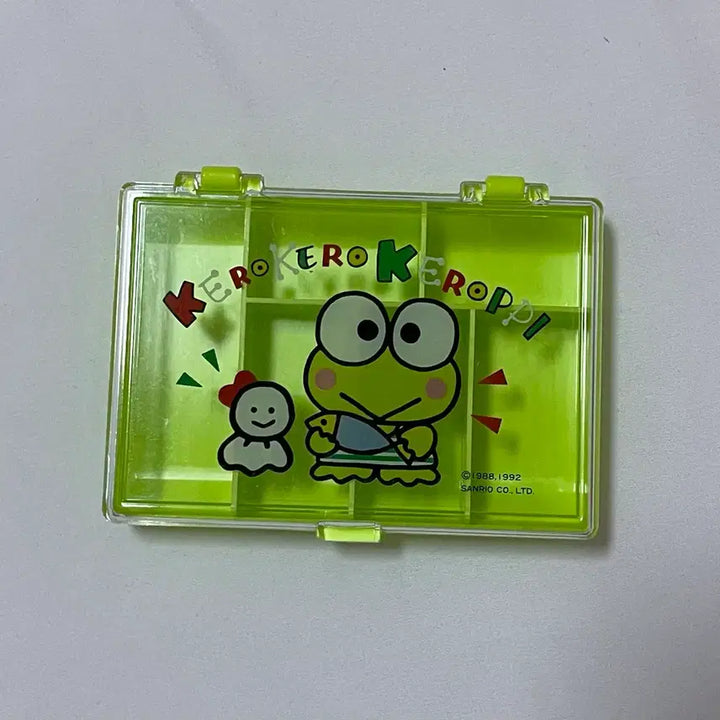 [BUNJANG] 1992 Keroppi Vintage Storage Case / 1992 케로피 케로케로케로피 빈티지 수납 케이스