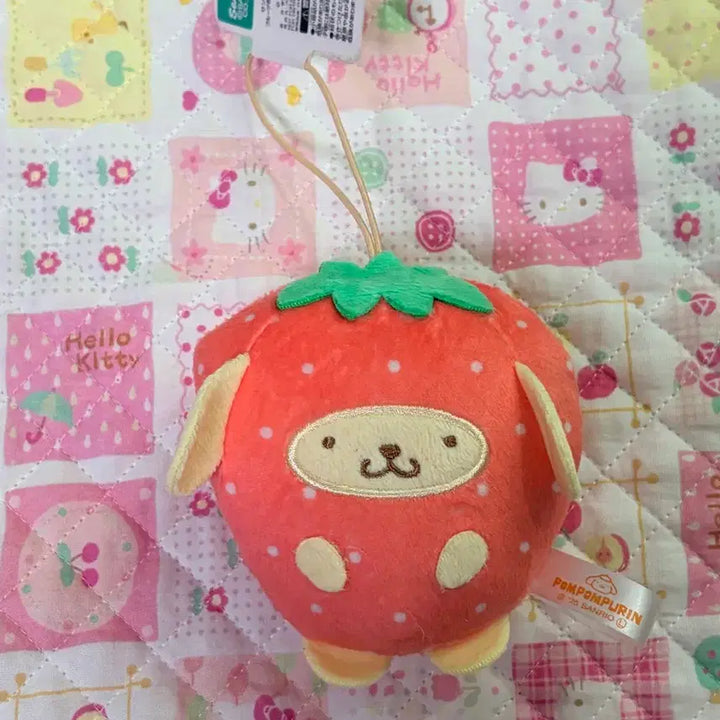 [BUNJANG] Pompompurin Strawberry Plush / 딸기 폼폼푸린